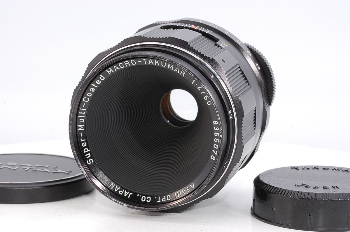 Pentax Supet Multi Coated Macro Takumar 50mm f/4 M42 smc [Exc+5