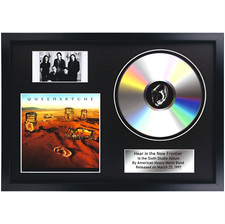 Queensryche &ndash; Hear In The Now Frontier Fan /Memorabilia /Souvenir in black frame