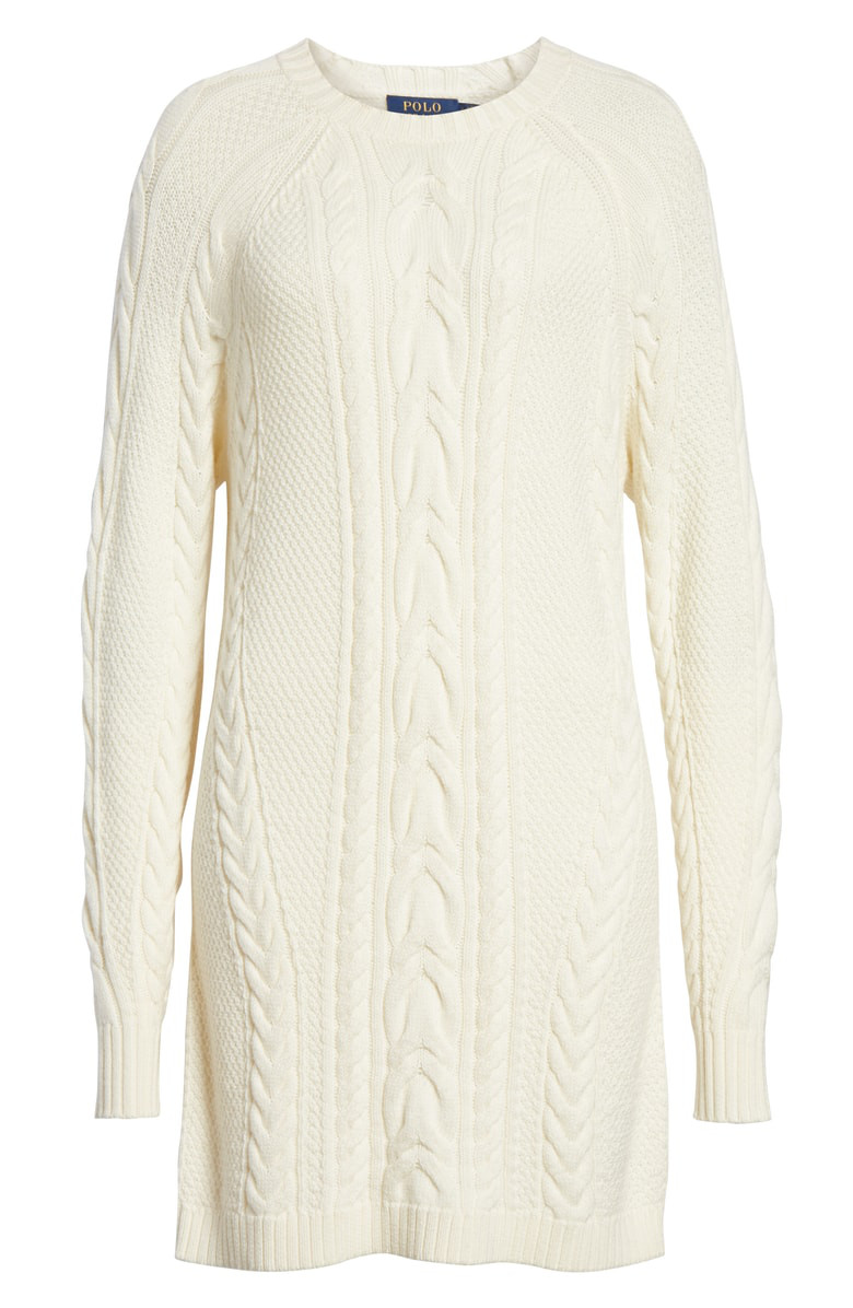 Купить New POLO RALPH LAUREN Cream ARAN 