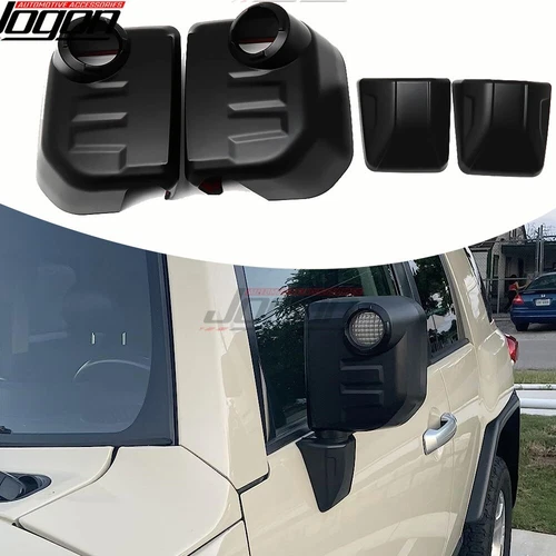 Side Mirror Shell Cover For Toyota FJ Cruiser 2007 2008 2009 2010 2011 2012-2023