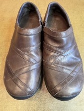 Womens Merrell Encore Eclipse Brown Clogs Mules Size 6.5 Good Used Condition