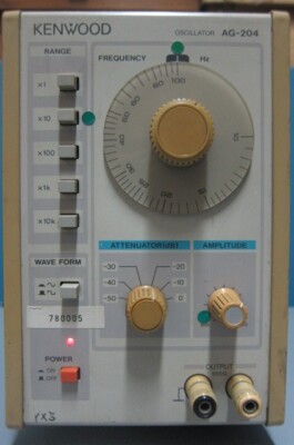 Kenwood AG-204 Oscillator / Audio Generator, 10Hz-1MHz | eBay
