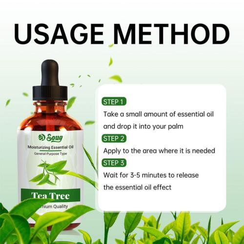 PURE Tea Tree Essential Oil 100ml | 100% Pure and Natural Tea Tree Oil - Picture 11 of 15