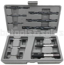 12pc HSS Easy Out Rigid Screw Extractor Set Broken Bolt Stud Fastener w/ Case