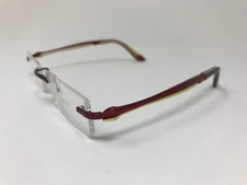 Koali Rimless Eyeglasses France Mod.4373C 51-17-140 Matte Red/Green BE19