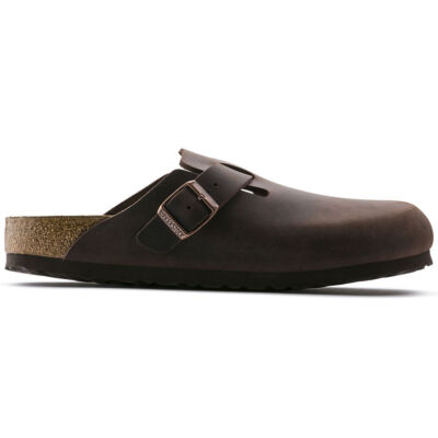 BIRKENSTOCK Boston Habanna Clog Pantolette Hausschuh habana normale Weite 860131