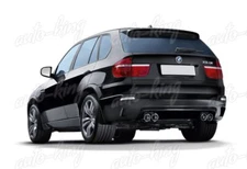 CLEAR LENS 48-SMD LED REAR BUMPER REFLECTOR BRAKE LIGHTS FIT 07-13 BMW E70 X5