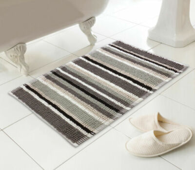 LUXURY 100% COTTON DESIGN HEAVY BATH MAT RUG NEW DESIGNS MANY COLOURS