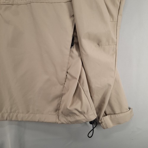 Royal Robbins Jacket Mens M Beige Outdoor Travel 1/4 Zip Hooded Pullover - Picture 6 of 12
