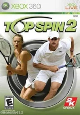 Top Spin 2 (Microsoft Xbox 360, 2006) *COMPLETE*