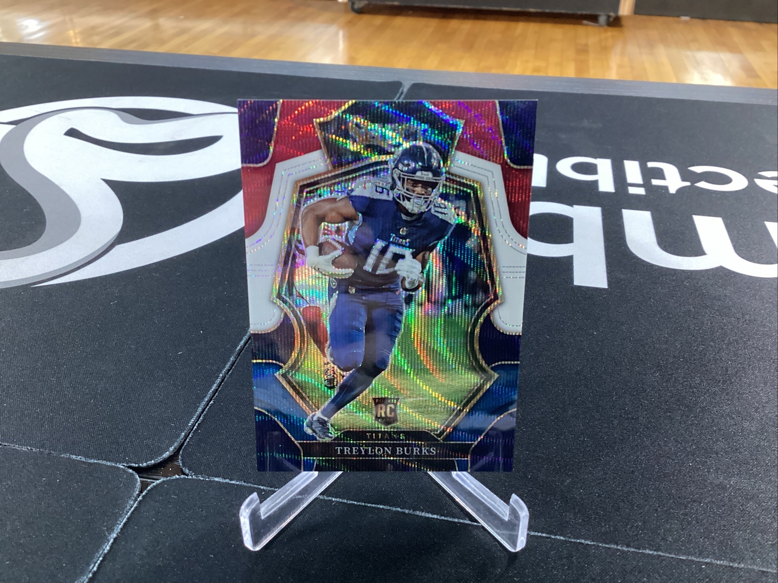 2022 Panini Select Football #195 Treylon Burks RC Tri-Color Prizm /199