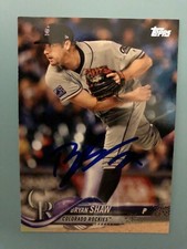 2018 Topps Colorado Rockies Bryan Shaw Autographed Signed Card #363