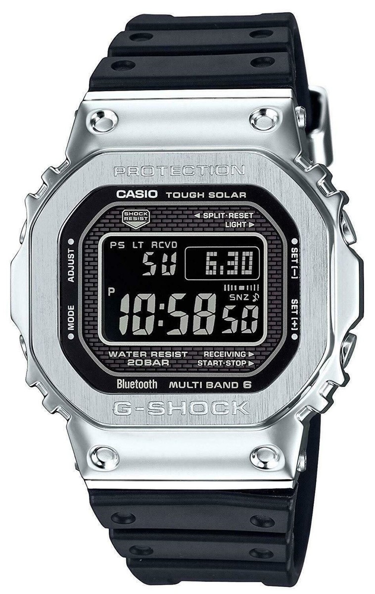 CASIO G-SHOCK GMW-B5000-1JF Bluetooth Solar Radio Men's Watch New