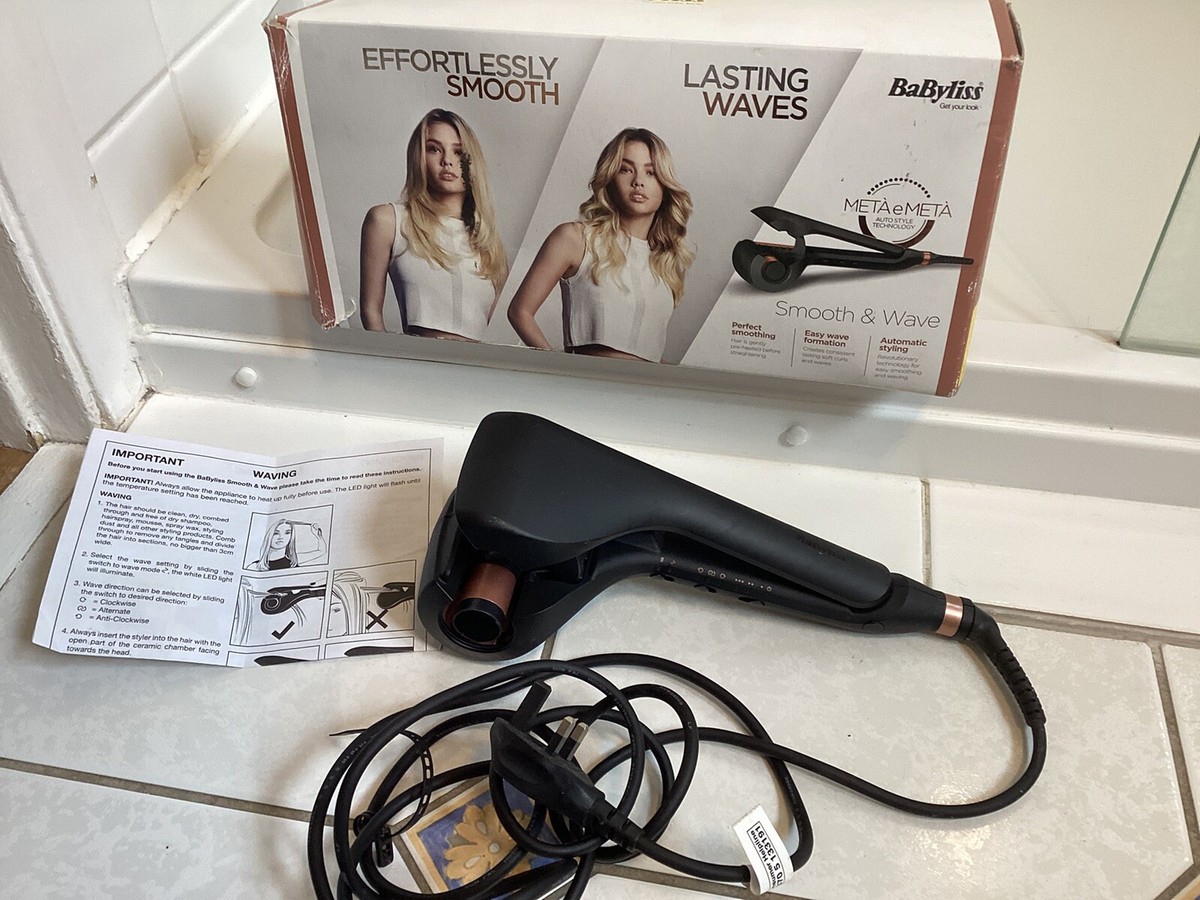 Babyliss Hair Babyliss Smooth And Wave Styler BABYLISS SMOOTH WAVE