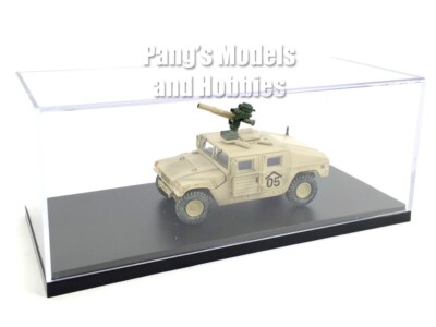 M1046 HUMVEE Tow Missile Carrier Iraq 2003 - Display Case - 1/64 Scale Model