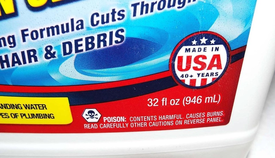 2 NEW Professor Amos Super Fast Drain Cleaner w/ Accelerated Formula 32