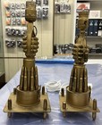 RARE, Pair Of Trench Art Lights. Grenades And Ammo Shells — photo 4