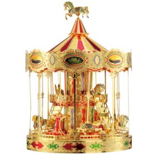 Piececool 3D Model Kits Merry-Go-Round Metal ...