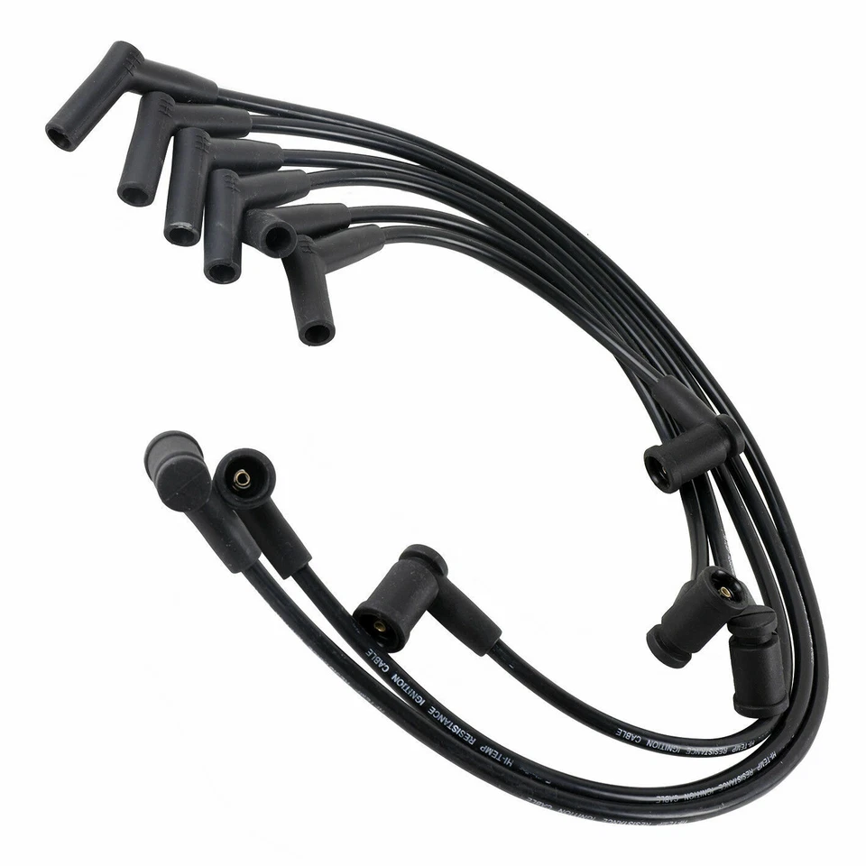 Cables de bujía - 8 mm (juego de 6 piezas) para Ford Taurus Mercury Sable 2004 2005 2006 Foto 2 de 4