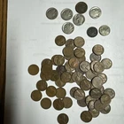 Lot Of 59 Wheat Pennies & 6 Buffalo Nickels