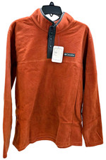 Columbia Men's Steens Mountain Half-Snap Pullover Warp Red/Shark