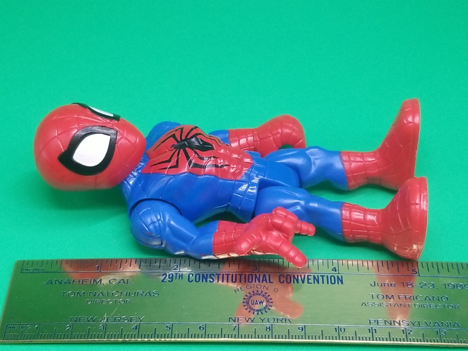Playskool Marvel Super Hero Adventures Spiderman Black Panther Ironman Toy Lot