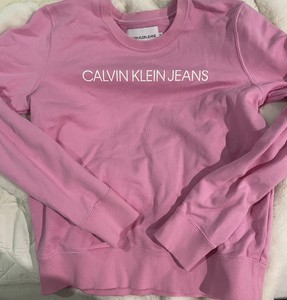 pink ck jumper