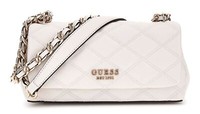 Guess Tamsin Convertible Xbody Flap Bag Schultertasche Tasche Cream White Weiß