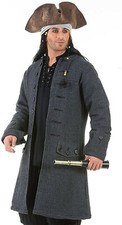 Jack Sparrow Pirate Renaissance Medieval Mens Costume Coat