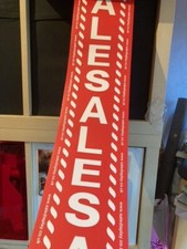 SALE SIGN BANNER ROLL, 14 cm x 10 metres, Vertical style Ready For January Sale!