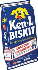 Ken-L Bisket Dog Food Laser Cut Metal Advertising sign
