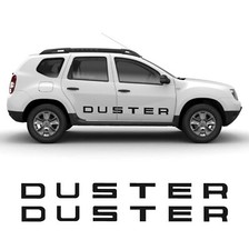 Adesivi Stickers Scritte laterali Dacia Duster Auto Tuning Sport Racing