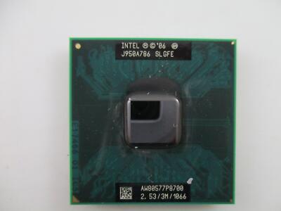 Cpu INTEL CORE 2 DUO MOBILE P8700 SLGFE 2,53 GHZ AW80577P8700 Original