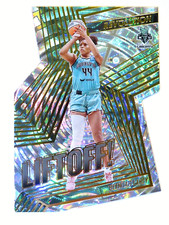 2022 Panini Revolution WNBA Betnijah Laney Liftoff Fractal Card #17 Liberty