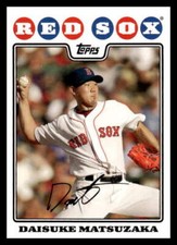 2008 Topps  Daisuke Matsuzaka #20 Boston Red Sox Baseball Card