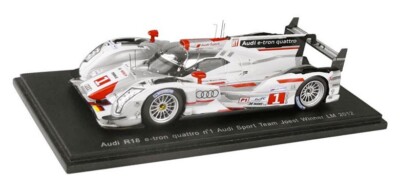 スパーク 1/43 アウディ R18 e-tron LM2012 No.2 2位 Spark 43lm12 Audi R18 E-tron Quattro 1 Le Mans Winner 2012 - 1/43