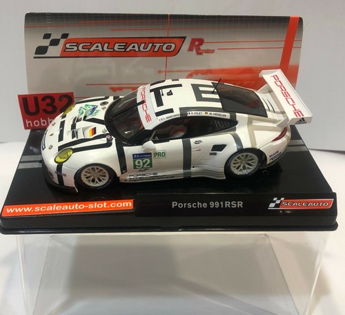 Scaleauto SC-6165R Porsche 991 Rsr #92 24H le Mans 2015  Makowiecki-Pilet-Henzler | eBay