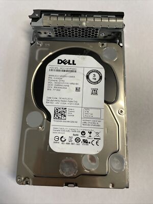 J2W28 0J2W28 WD3000FYYX DELL 3TB 7.2K 6G LFF 3.5'' SATA INTERNAL HARD DRIVE