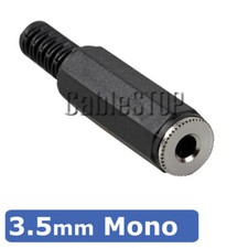 Image of 2.5mm 3.5mm 4 Pole Stereo Mono Jack Aux Input Male Female Plug Socket Connector