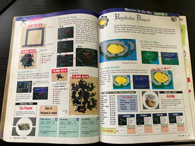 Final Fantasy 1 NES Nintedo Strategy Guide  plus paper dungeon and world maps