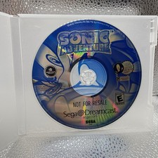 Sonic Adventure (Sega Dreamcast, 1998) Rare Not For Resale Variant - USA Seller
