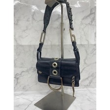 Borsa a tracolla DOLCE GABBANA nera leopardata autentica dal Giappone