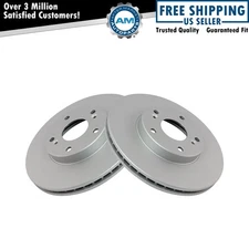 Front G-Coated Disc Brake Rotor Pair Set for Honda Accord Civic Element