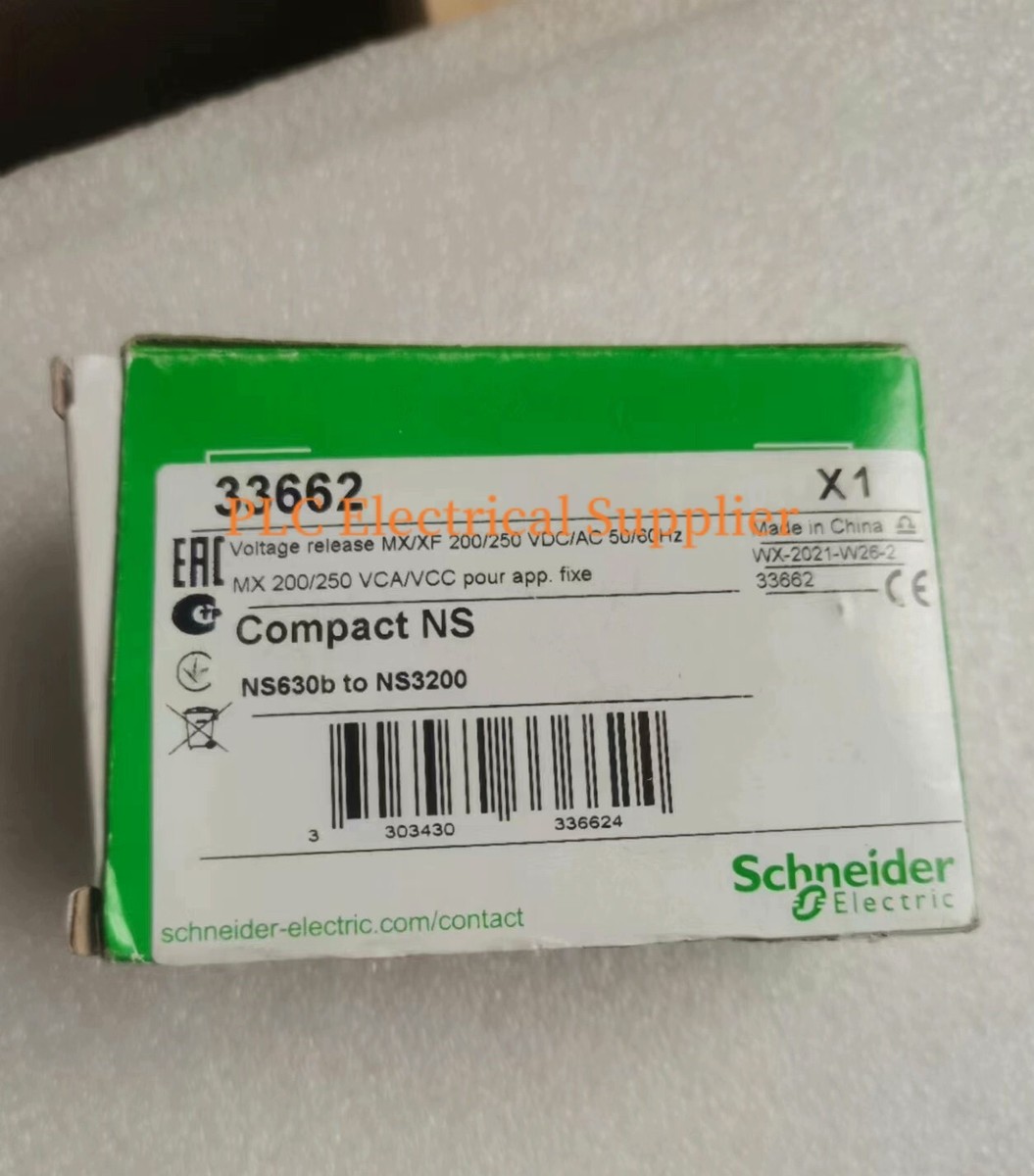 NEW 33662 S033662 VOLTAGE RELEASE MX/XF 200/250 VDC/AC 50/60HZ