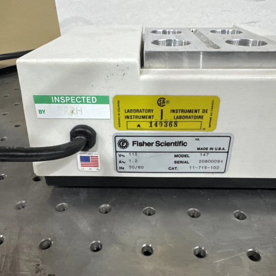 Fisher Scientific 型号 147 Isotemp 干浴 — 第 3/3 张图片
