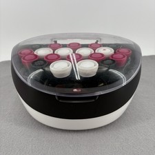 Remington Ionic Protective 20 Velvety Curlers Hot Rollers H-5600 3 Sizes w/clips