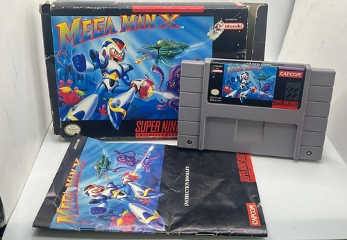 Mega Man X (SNES, 1994) CIB