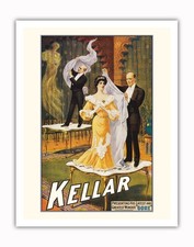 Harry Kellar’s Gone Illusion - Vintage Magic Poster c.1904
