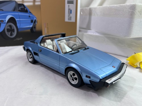 1/18 SCALE LM140A Laudoracing 1978 Fiat X1/9 5 Speed Rare Limited 350pcs Italy