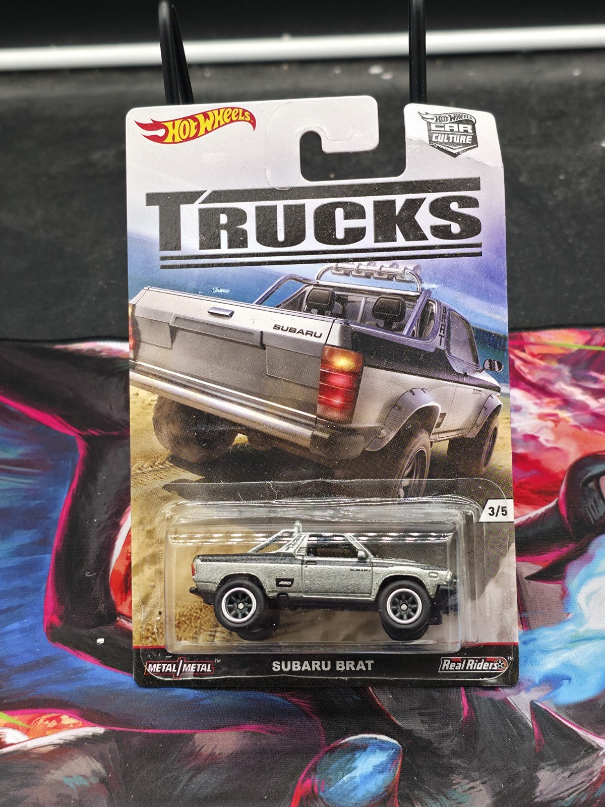 HOT WHEELS 2016 Premium Car Culture Trucks Subaru Brat #3/5 Real Riders